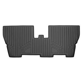SMARTLINER Custom Fit Floor Mats 3rd Row Liner Black Compatible With 2017-2024 Chrysler Pacifica with 2nd Row Center Console (SC0232)