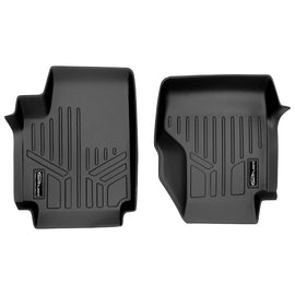 SMARTLINER Custom Fit All Weather Protection Black 1st Row Liners Compatible With 2011-2014 Volkswagen Amarok (SA0086)