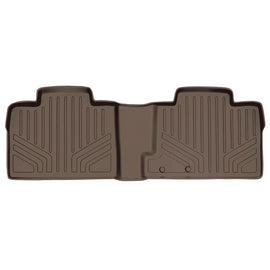 SMARTLINER Custom Fit Floor Mats 2nd Row Liner Tan Compatible With 2007-2014 Ford Edge / 2011-2015 Lincoln MKX (SB1035)