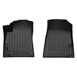 SMARTLINER All Weather Custom Fit Black 1st Row Floor Mat Liner Set Compatible With 2023-2024 Kia Niro EV (SA0670)