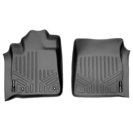 SMARTLINER Custom Fit Floor Mats 1st Row Liner Set Grey Compatible With 2007-2011 Honda CR-V (SA2022)