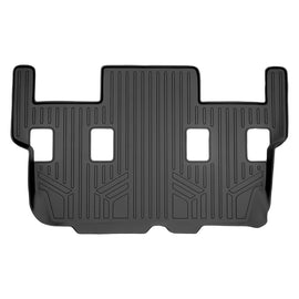 SMARTLINER Floor Mats 3rd Row Liner Black Compatible With 07-17 Expedition / Navigator (SC0184)