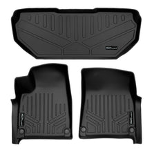 Load image into Gallery viewer, SMARTLINER Custom Fit All Weather Black 1st Row and Front Trunk Liner Compatible With 2022-2023 Rivian R1T (SA0615/F0615)