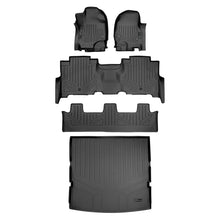 Load image into Gallery viewer, SMARTLINER Floor Mats - Cargo Liner Behind 2nd Row Set Black Compatible With 18-22 Expedition/Navigator 2nd Row Bench Seat (SA0350/B0351/C0351/D0350)