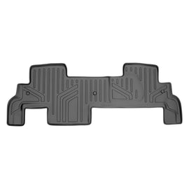 SMARTLINER Custom Fit Floor Mats 2nd Row Liner Grey Compatible With Traverse / Enclave / Acadia / Outlook (SB2043)
