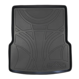 SMARTLINER All Weather Custom Fit Cargo Trunk Liner Floor Mat Black Compatible With 2006-2013 Lexus IS250 / IS350 (SD0075)