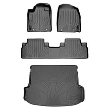 Load image into Gallery viewer, SMARTLINER Custom Fit Floor Mats 2 Rows and Cargo Liner Set Grey Compatible With 2013-2015 Lexus RX350/RX450h (SA2117/B2049/D2049)