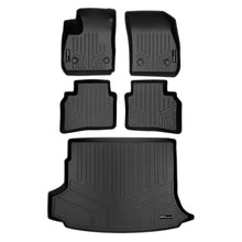 Load image into Gallery viewer, SMARTLINER Custom Fit All Weather Protection Black 2 Row Floor Liners &amp; Cargo Liner behind the 2nd Row Seats Compatible With 2021-2023 Buick Envision (SA0553/B0553/D0553)
