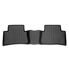 SMARTLINER Custom Fit Floor Mats 2nd Row Liner Black Compatible With 2018-2021 Toyota C-HR (SB0314)