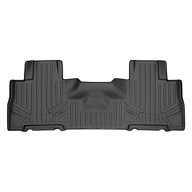 SMARTLINER Floor Mats 2nd Row Liner Black Compatible With 07-17 Expedition / Navigator - with 2nd Row Bucket Seats without Center Console (SB0303)