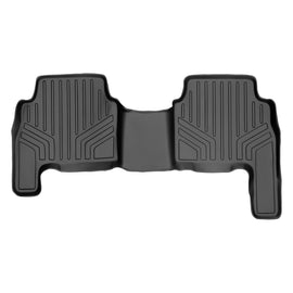 SMARTLINER Custom Fit Floor Mats 2nd Row Liner Black Compatible With 2011-2013 Kia Sorento (SB0079)