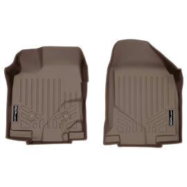 SMARTLINER Custom Fit Floor Mats 1st Row Liner Set Tan Compatible With 2011-2014 Ford Edge / 2011-2015 Lincoln MKX (SA1118)