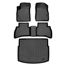 Load image into Gallery viewer, SMARTLINER All Weather Custom Fit Floor Mats and Cargo Liner Behind 2nd Row Lower Deck Set Black Compatible With 2021-2025 Chevrolet Trailblazer (SA0511/B0530/D0521)