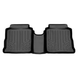 SMARTLINER Custom Fit All Weather Protection Black 2nd Row Liner Compatible With 2020-2025 Nissan Versa (SB0642)