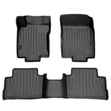 Load image into Gallery viewer, SMARTLINER Custom Fit Floor Mats 2 Row Liner Set Black Compatible With 2017-2021 Nissan Rogue Sport (SA0340/B0340)