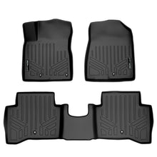 Load image into Gallery viewer, SMARTLINER Custom Fit Floor Mats 2 Row Liner Set Black Compatible With 2017-2022 Kia Niro Only Fits Standard and Plug-In Model (SA0264/B0264)