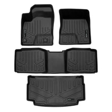 Load image into Gallery viewer, SMARTLINER Custom Fit All Weather Protection Black 2 Row Floor Liners &amp; Cargo Liner behind the 3rd Row Seats Compatible With 2023-2025 Mitsubishi Outlander PHEV (SA0733/B0733/E0733)