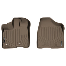 Load image into Gallery viewer, SMARTLINER Custom Fit Floor Mats 1st Row Liner Set Tan Compatible With 2011-2012 Toyota Sienna - All Models (SA1083)