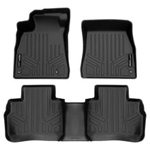 Load image into Gallery viewer, SMARTLINER Custom Fit All Weather Black 2 Row Floor Mat Liner Set Compatible With 2022-2023 Nissan Sentra (SA0606/B0605)