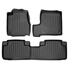 Load image into Gallery viewer, SMARTLINER Custom Fit All Weather Protection Black 2 Row Floor Liners Compatible With 2007-2011 Honda CR-V (SA0021/B0021)
