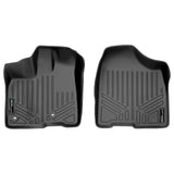 SMARTLINER Custom Fit Floor Mats 1st Row Liner Set Black Compatible With 2013-2020 Toyota Sienna - All Models (SA0128)