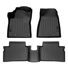 Load image into Gallery viewer, SMARTLINER All Weather Custom Fit Black 2 Row Floor Mat Liner Set Compatible With 2023-2024 Kia Niro PHEV (SA0652/B0706)