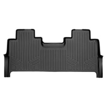 Load image into Gallery viewer, SMARTLINER Floor Mats 2nd Row Liner Black Compatible With 2017-2022 Ford F-250 / F-350 Super Duty Crew Cab with 1st Row Bucket Seats (SB0246)