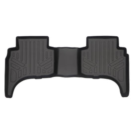 SMARTLINER All Weather Custom Fit Black 2nd Row Floor Mat Liner Set Compatible With 2022-2023 Hyundai Santa Cruz (SB0565)