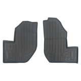SMARTLINER Custom Fit All Weather Protection Black 1st Row UTV Liner Compatible With 2018-2025 Yamaha Wolverine RMA and X4 Models) (UA0124)