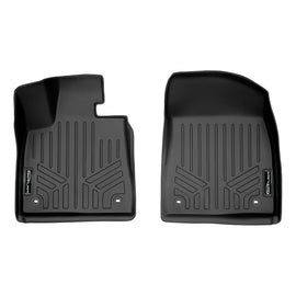 SMARTLINER Custom Fit Floor Mats 1st Row Liner Set Black Compatible With 2016-2022 Lexus RX / 2018-2022 RXL (SA0222)