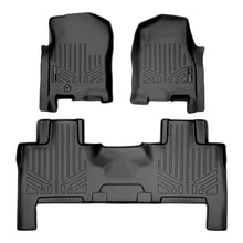 Load image into Gallery viewer, SMARTLINER Floor Mats 2 Row Liner Set Black Compatible With 2007-2010 Ford Expedition / Lincoln Navigator (SA0346/B0183)