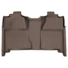 Load image into Gallery viewer, SMARTLINER Custom Floor Mats 2nd Row Liner Tan Compatible With 2007-2013 Silverado/Sierra 1500 Crew Cab - 2007-2014 2500/3500 HD Crew Cab (SB1020)