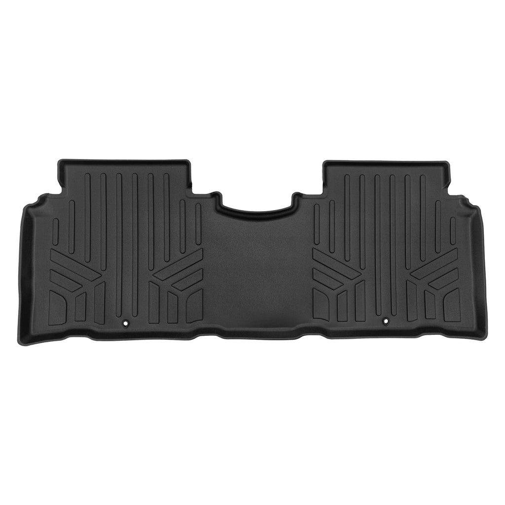 SMARTLINER Custom Fit All Weather 2nd Row Black Floor Mat Liners Compatible With 2022-2024 Hyundai IONIQ 5 (SB0620)