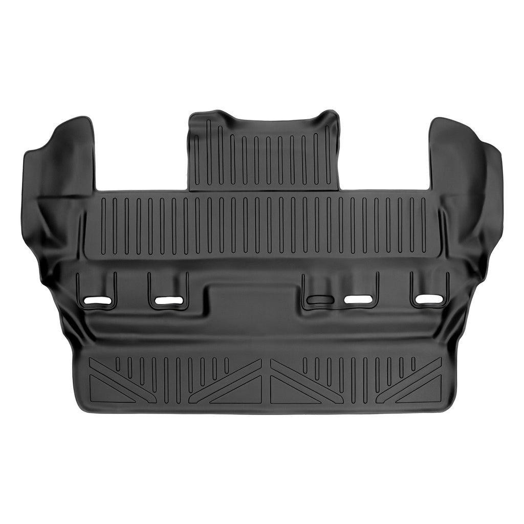 SMARTLINER Custom Fit All Weather Protection Black 3rd Row Full Coverage Liner Compatible With 2015-2020 Cadillac Escalade (SC0153)