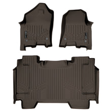 Load image into Gallery viewer, SMARTLINER Custom Fit Floor Mats 2 Row Liner Set Cocoa Compatible With 2019-2021 Ram 1500 Crew Cab with 1st Row Captain or Bench Seats (SA3369/B3369)
