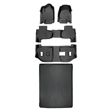 Load image into Gallery viewer, SMARTLINER Floor Mats 3 Rows and Cargo Liner Behind 2nd Row Set Compatible With 2015-2020 Suburban / Yukon XL (SA0136/B0221/C0166/D0159)