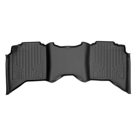 SMARTLINER Floor Mats 2nd Row Liner Black Compatible With 2009-2022 Ram 1500 - 2010-2022 Ram 2500/3500 Crew Cab (SB0047)