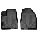 SMARTLINER Custom Fit Floor Mats 1st Row Liner Set Black Compatible With 2014-2019 Toyota Highlander - All Models (SA0152)