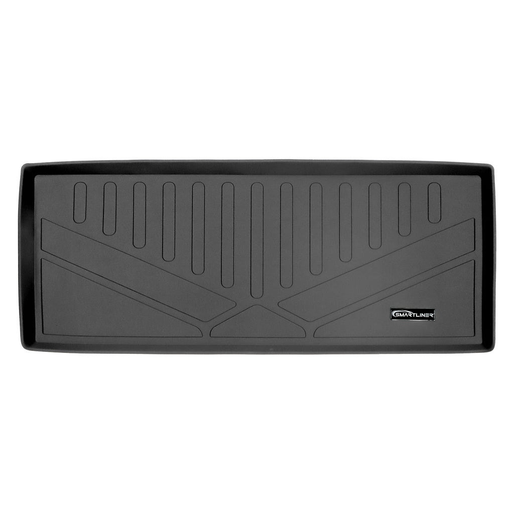 SMARTLINER Custom Fit All Weather Protection Black Cargo Liner behind the 3rd Row Seats Compatible With 2007-2016 GMC Acadia Denali (SE0162-N1)