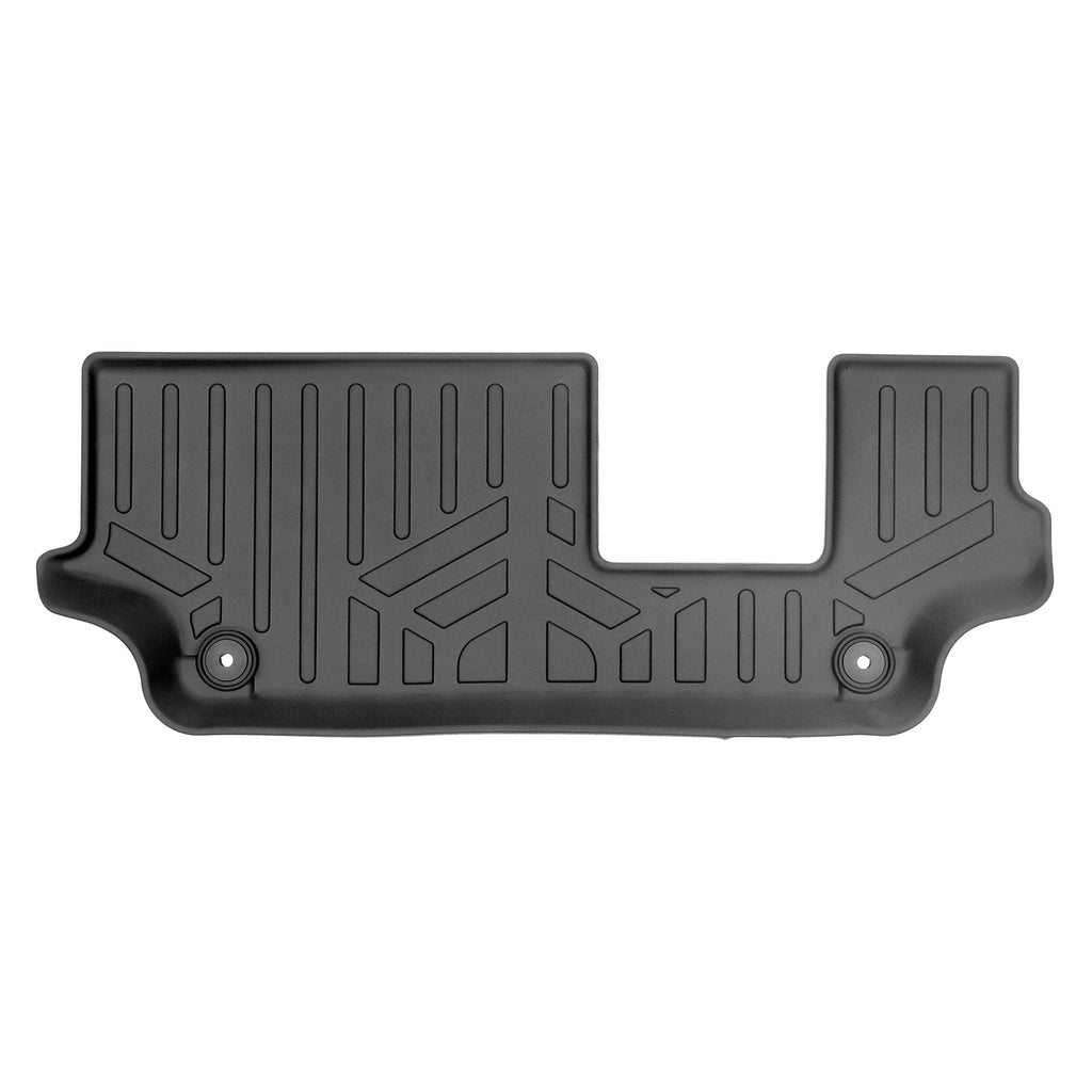SMARTLINER Custom Fit Floor Mats 3rd Row Liner Black Compatible With 2020-2023 Mercedes-Benz GLE-Class 7/8 Passenger (SC0471)