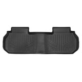 SMARTLINER Custom Fit All Weather Floor Mats 2nd Row Liner Black Compatible with 2024-2025 Chevrolet Traverse (SB0757)