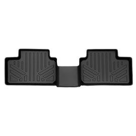 SMARTLINER Custom Fit All Weather 2nd Row Black Floor Mat Liners Compatible With 2019-2022 Volvo XC40 (SB0588)