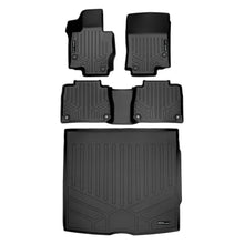 Load image into Gallery viewer, SMARTLINER Custom Fit Floor Mats 2 Rows and Cargo Liner Behind 2nd Row Set Black 2019-2023 Mercedes-Benz GLE-Class 5 Passenger (SA0471/B0471/D0476)