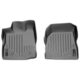 SMARTLINER Custom Floor Mats 1st Row Liner Set Grey Compatible With 2010-2011 Chevrolet Equinox / GMC Terrain (SA2070)
