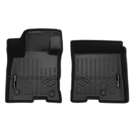 SMARTLINER Custom Fit All Weather Black 1st Row Floor Mat Liners Compatible With 2022-2024 Ford Maverick (SA0591)