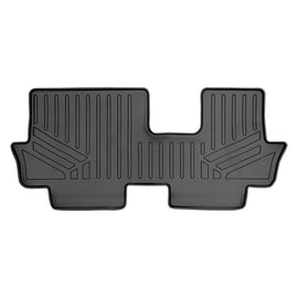 SMARTLINER Floor Mats 3rd Row Liner Black Compatible With 2011-2021 Mitsubishi Outlander (SC0355)