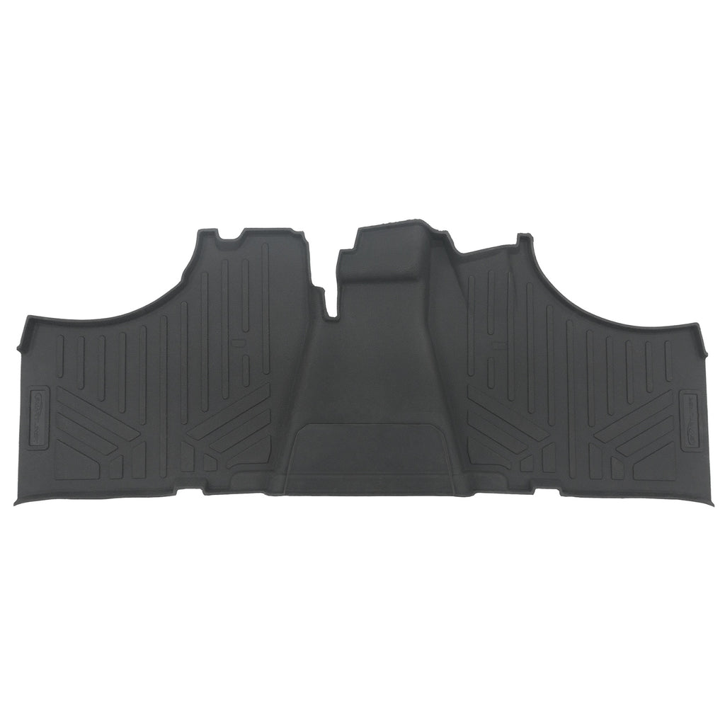 SMARTLINER All Weather Protection Custom Fit 1st Row Rugged Rubber Floor Liner Set Compatible With 2019-2024 Kawasaki Mule PRO (UA0128)