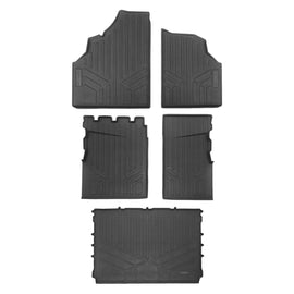 SMARTLINER Custom Fit All Weather Protection Black 2 Row UTV and Bed Liners Compatible With 2016-2025 Can-Am Defender (UA0132/UB0132/UK0132)