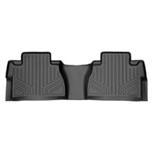 Load image into Gallery viewer, SMARTLINER Custom Fit Floor Mats 2nd Row Liner Black Compatible With 2014-2021 Toyota Tundra Double Cab or CrewMax Cab (SB0146)