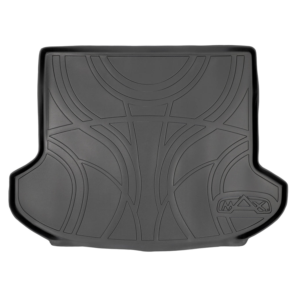 SMARTLINER All Weather Custom Fit Cargo Trunk Liner Floor Mat Black Compatible With 2011-2015 Kia Sorento with 3rd Row Seats (SD0135)